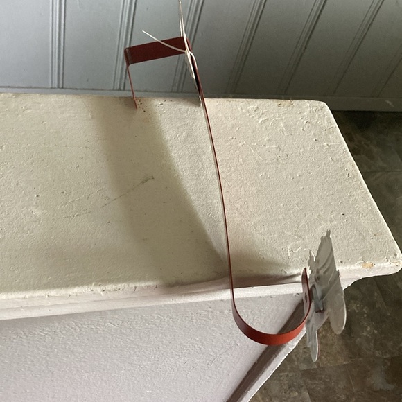 NWT- Fall Farmhouse- Metal- Hello Fall- Red Wagon & Pumpkins Wreath Hanger 🌻🍁 - Picture 14 of 16